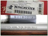 Winchester 70 Light weight rare 22-250 stainless barrel ANIB - 4 of 4