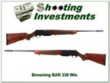 Browning BAR Safari no longer made 338 Win Mag with BOSS!