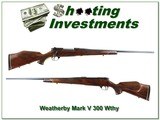 Weatherby Mark V Deluxe German Custom shop 300 Wthy! - 1 of 4