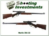 Marlin 39A Golden JM Marked made in 1964 with Marlin scope!