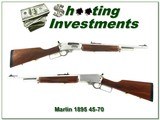 Marlin 1895 GS Stainless Walnut 45-70 JM Marked made in 2001 - 1 of 4