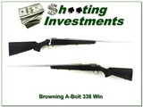 Browning A-Bolt Stainless Stalker 338 Win - 1 of 4