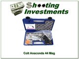 Colt Anaconda polished stainless 4.25 in new in case 44 Mag! - 1 of 4
