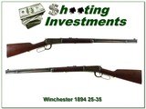 Winchester 1894 made in 1906 25-35 all original - 1 of 4
