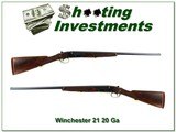 Winchester Model 21 20 Gauge Trap Skeet made in 1936!