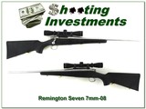 Remington Model Seven Stainless 7mm-08 Leupold 2-7