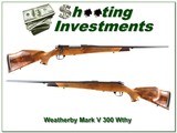Weatherby Mark V Deluxe extra nice wood 300 Wthy Mag - 1 of 4