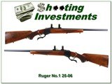 Ruger No.1 V Varmint in hard to find 25-06 Rem Red Pad! - 1 of 4