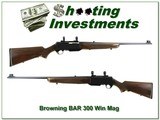 Browning BAR 75 Belgium made 300 Win Mag Exc Cond! - 1 of 4