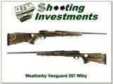 Weatherby Vanguard Laminated stock in 257 Wthy Mag Exc Cond! - 1 of 4