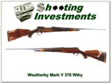 Weatherby Mark V Lazermark 378 Wthy Mag - 1 of 4