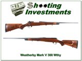 Weatherby Mark V Classic in 300 Wthy Mag!