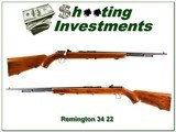 Remington Model 34 22 very nice! - 1 of 4