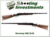 Browning 1885 Traditional Hunter 38-55 XX Wood looks unfired!