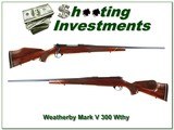 Weatherby Mark V Deluxe 300 Wthy Mag Exc Cond! - 1 of 4