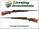 Remington 700 1987 Varmint Special 22-250 Rem collector!