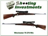 Winchester 1950 pre-64 Model 70 Supergrade in 270 WCF all original - 1 of 4