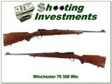 Winchester pre-64 Model 70 Featherweight RARE 358 Win TOP Collector