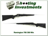 Remington 700 Stainless 1996 made 300 Win with detachable magazine Exc Cond! - 1 of 4