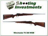 Winchester Model 70 New Haven factory Laminated stock in 300 WSM