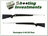 Remington Custom Shop 40-X in 223 Rem made in 1986!