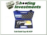 Colt Gold Cup Trophy Stainless 45 ACP in case