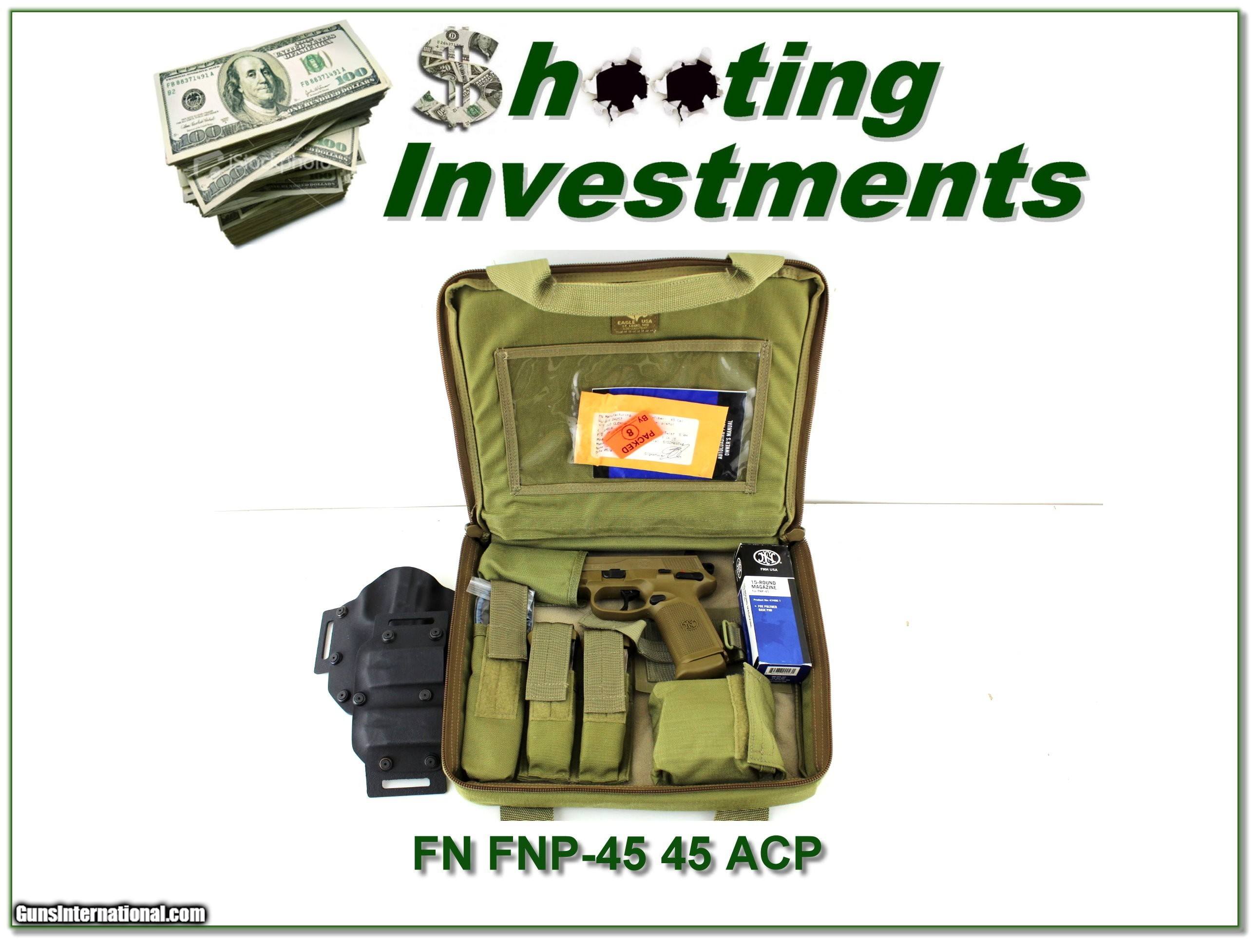 FN FNP-45 Tactical FDE FNX-45T for sale