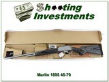 Marlin 1895 XTR Stainless 45-70 JM Marked as new in box! - 1 of 4