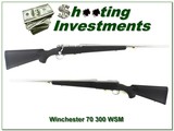 Winchester 70 300 WSM Stainless Classic claw New Haven made rifle! - 1 of 4