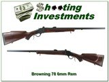 Browning Model 78 6mm Rem 26in heavy barrel Exc Cond! - 1 of 4