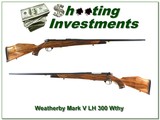 Weatherby Mark V Deluxe LH 300 Wthy 26in Exc Cond!