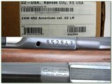 CZ 452 22 LR as new in box! - 4 of 4
