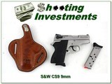 Smith & Wesson CS9 Chiefs Special 9mm 2 mags and holster