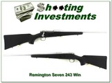 Remington Model Seven Stainless 243 Win with high end factory stock
