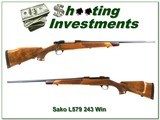 Sako Forester Deluxe L579 243 Win Bofors Steel nice wood! - 1 of 4