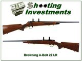 Browning A-Bolt Rimfire 22 LR - 1 of 4