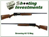 Browning A5 71 Belgium Magnum 12 Ga like new!