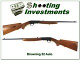 Browning 22 Auto Takedown 63 Belgium made 22LR Exc Cond