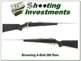 Browning A-Bolt II Stainless Stalker in 280 Rem Exc Cond! - 1 of 4