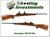 Remington 700 BDL early 1969 made 270 Win Exc Cond!
