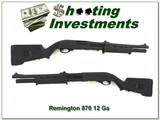 Remington 870 12 Ga 3in with magpul stocks and 18in home defense