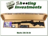 Marlin 336 DARK 30-30 Win as new in box rare! - 1 of 4