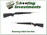 Browning A-Bolt Stainless Stalker LH 26in 7mm Rem