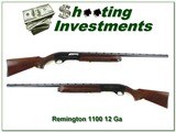 Remington 1100 12 Ga extra nice wood 28in VR Modified - 1 of 4