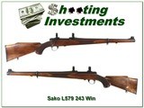 Sako L579 Mannlicher in 243 Win Bofors Steel barrel! - 1 of 4