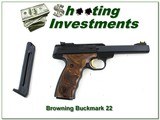 Browning Buckmark 5.5in 22LR like new with 2 magazines