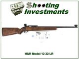 Harrington and Richardson Model 12 Target 22 LR Exc Cond! - 1 of 4