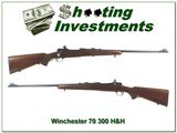 Winchester 70 pre-64 300 H&H made in 1949 collector condition!