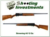 Browning A5 12 Ga 64 Belgium 28in VR Mod Blond Wood Exc Cond!