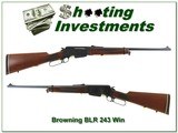 Browning BLR 71 Belgium 243 Win collector cond!